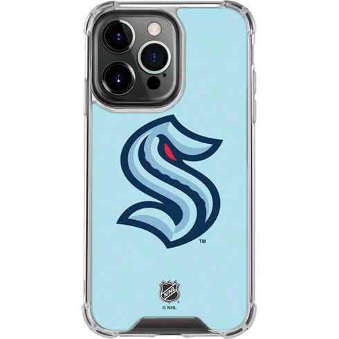 NHL Seattle Kraken Logo iPhone 15 Pro Clear Case